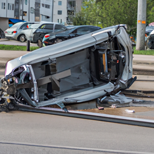 Limitator Inaltime Un limitator de înălțime s-a prăbușit peste o mașină. Doi răniți în ...